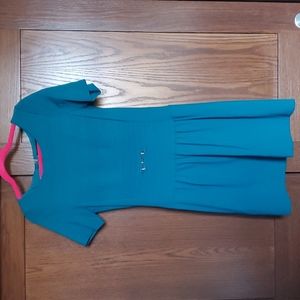 Teal WHBM Knit Dress
